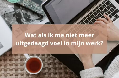 Wat als ik me niet meer uitgedaagd voel in mijn werk?