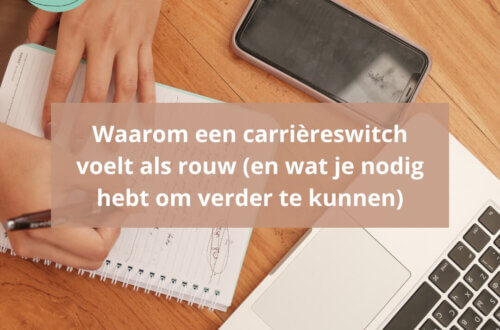 Waarom een carrièreswitch voelt als rouw (en wat je nodig hebt om verder te kunnen)